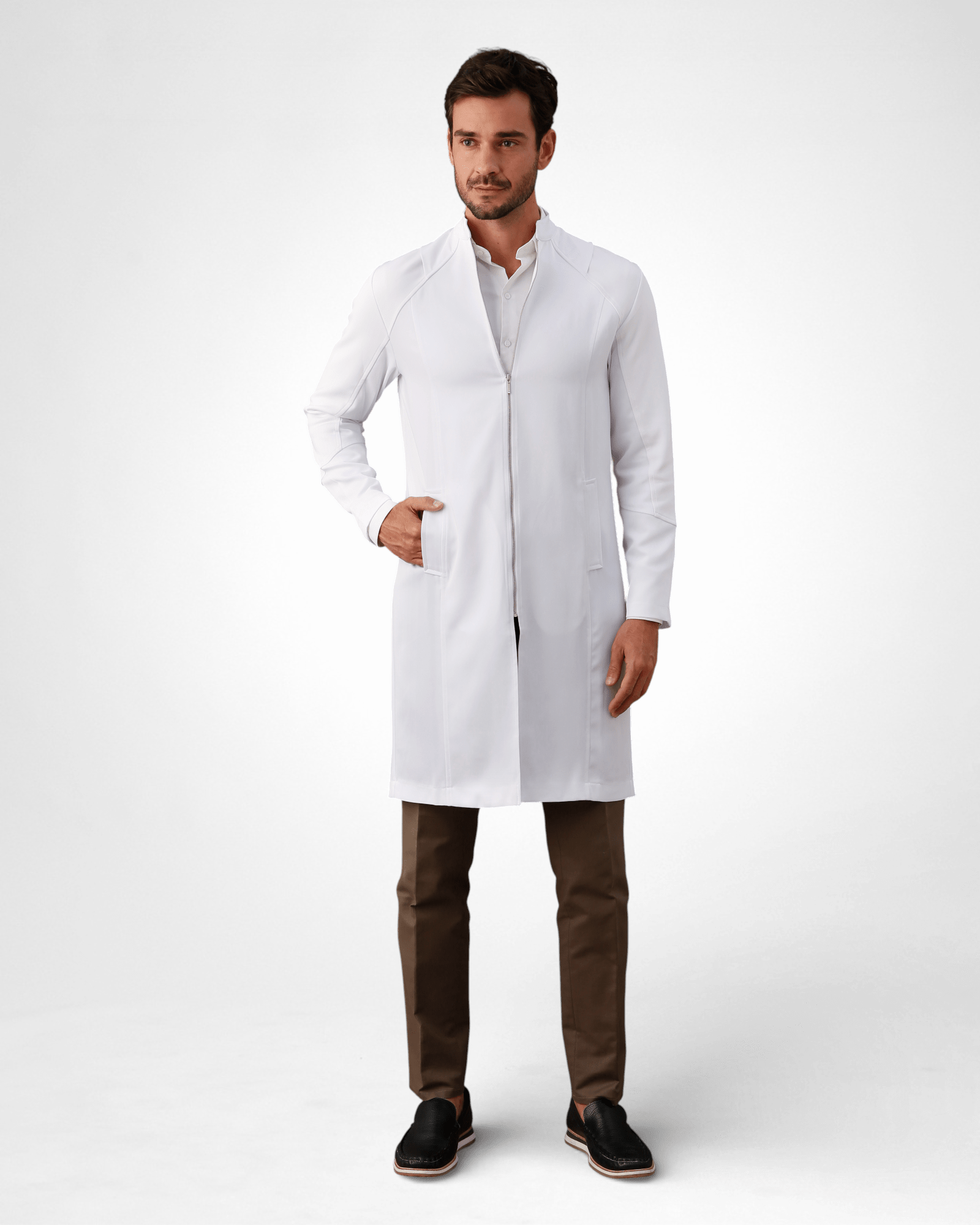 Jaleco Bruno I Branco - HOLI