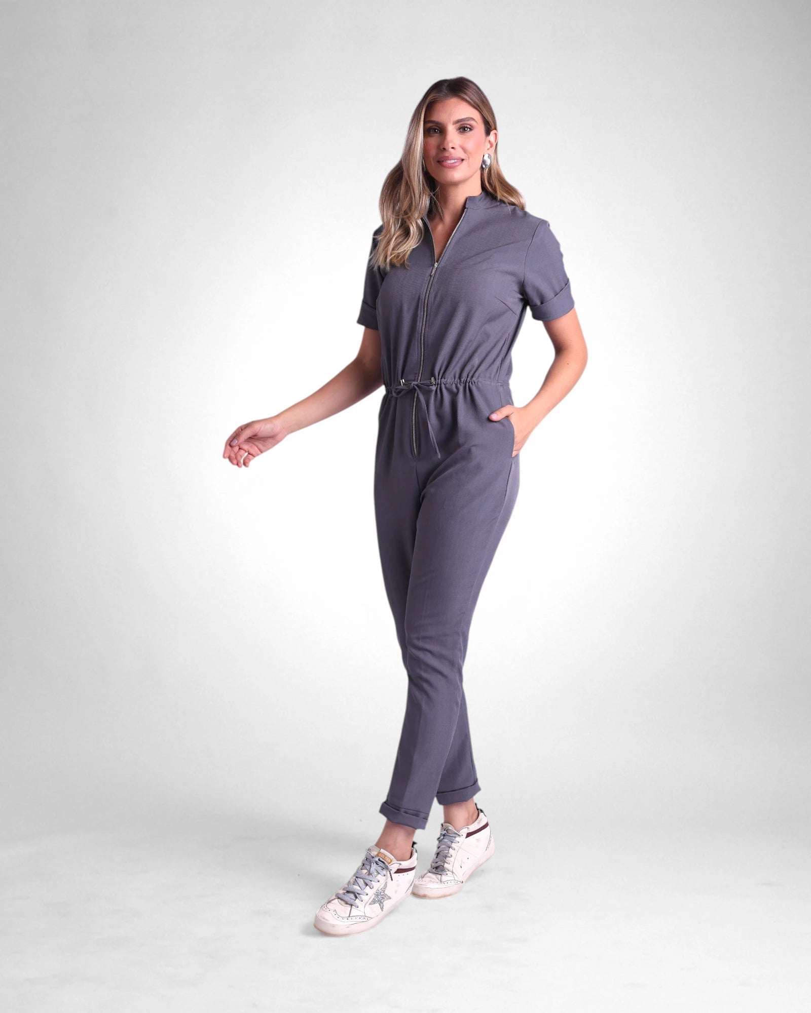 Macacão Frida I Cinza Escuro - HOLI