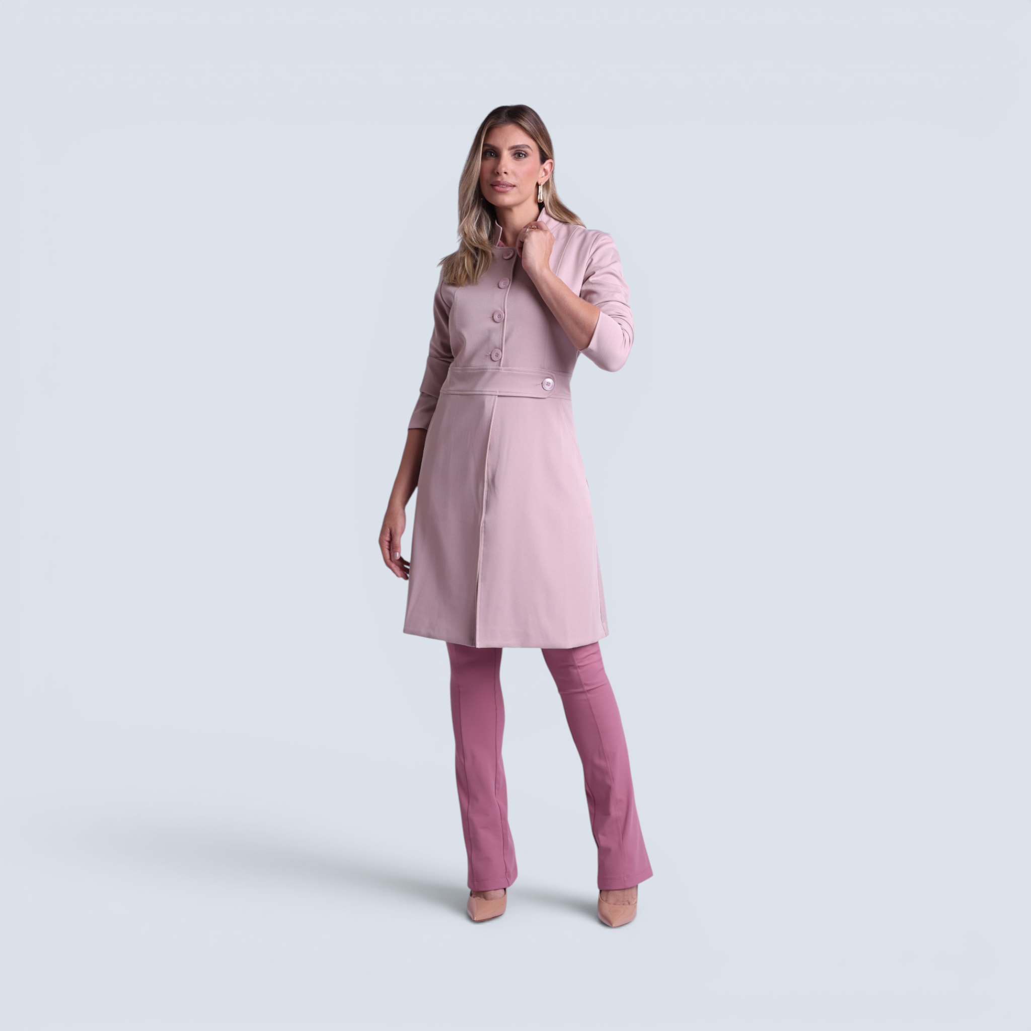 Jaleco Paola I Rosa