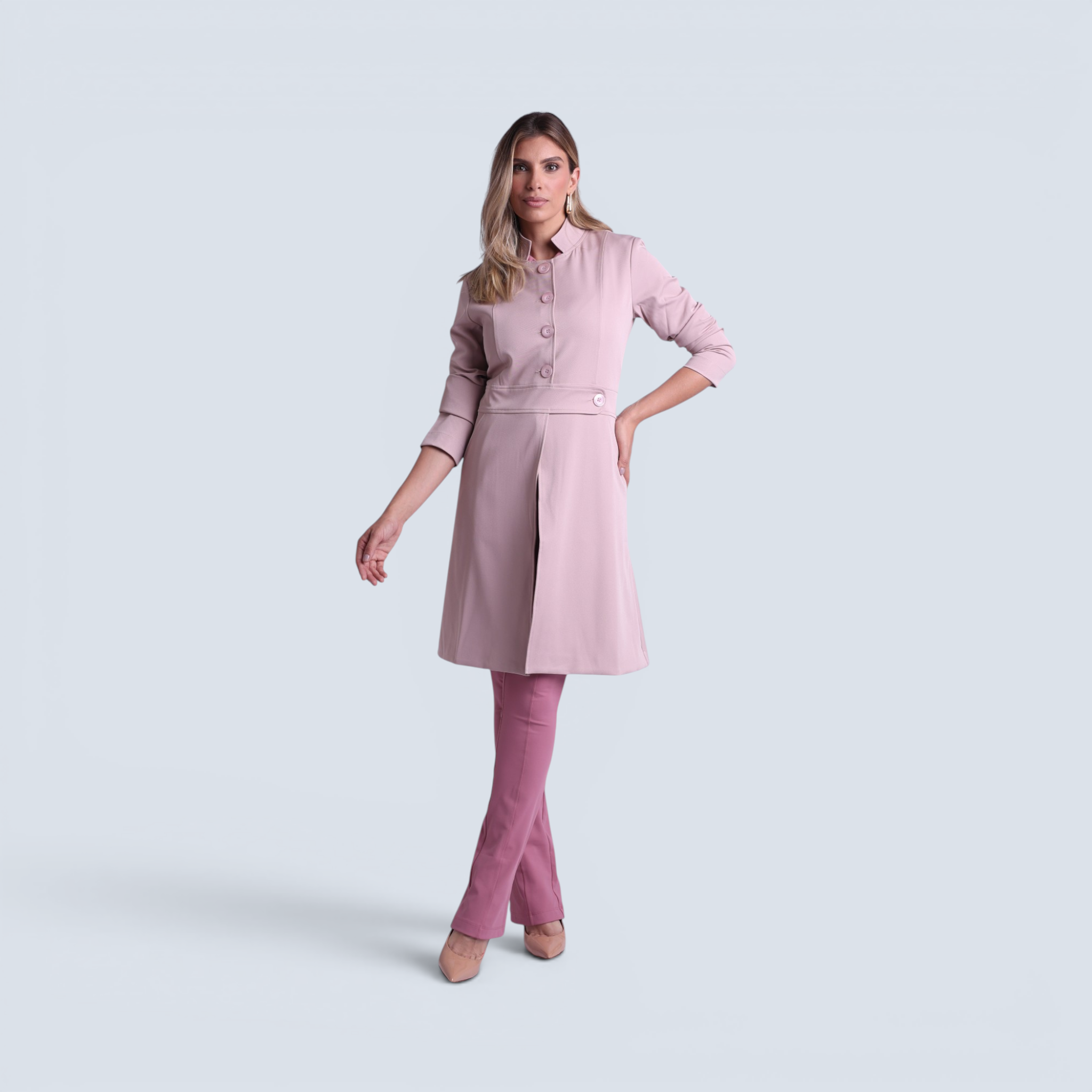 Jaleco Paola I Rosa