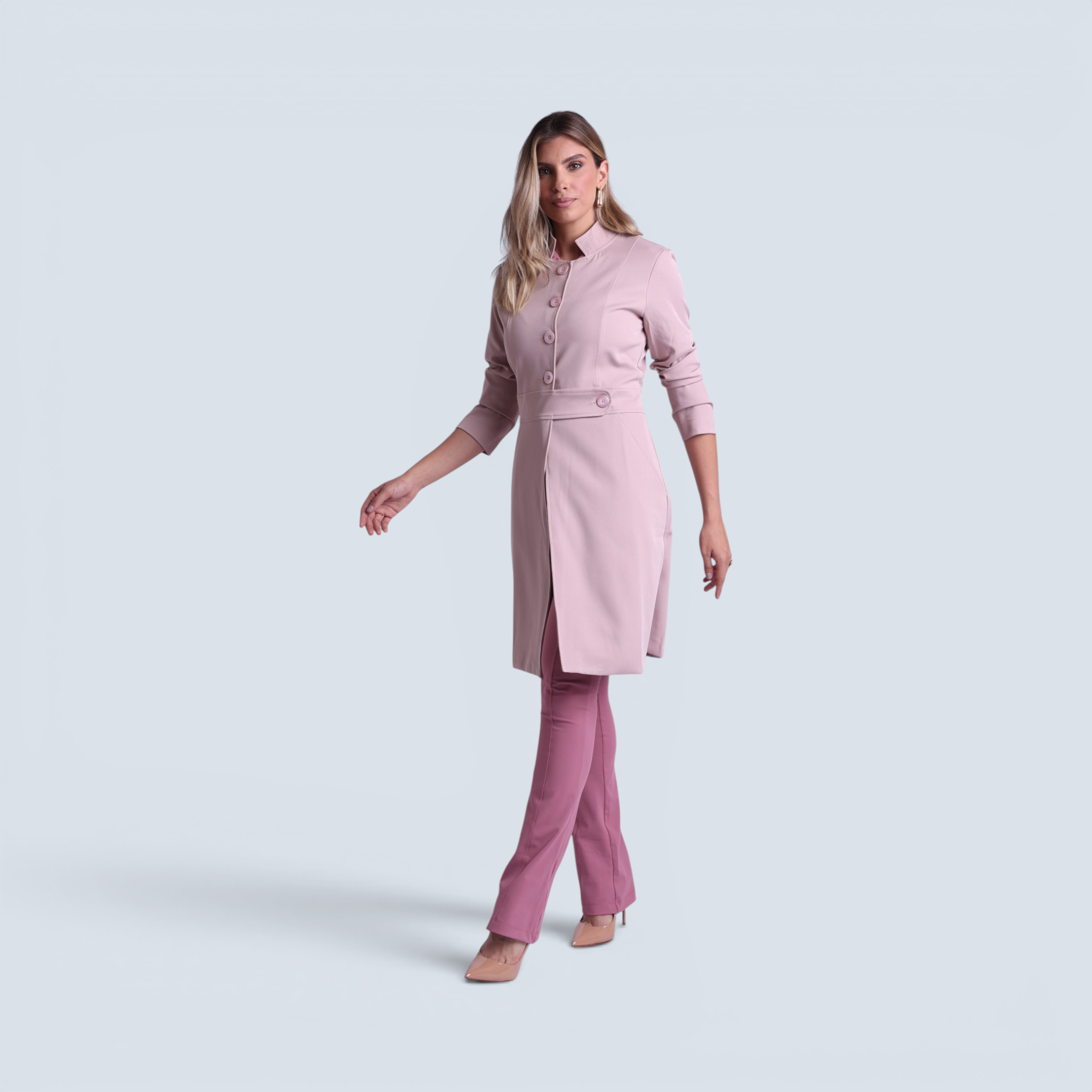 Jaleco Paola I Rosa