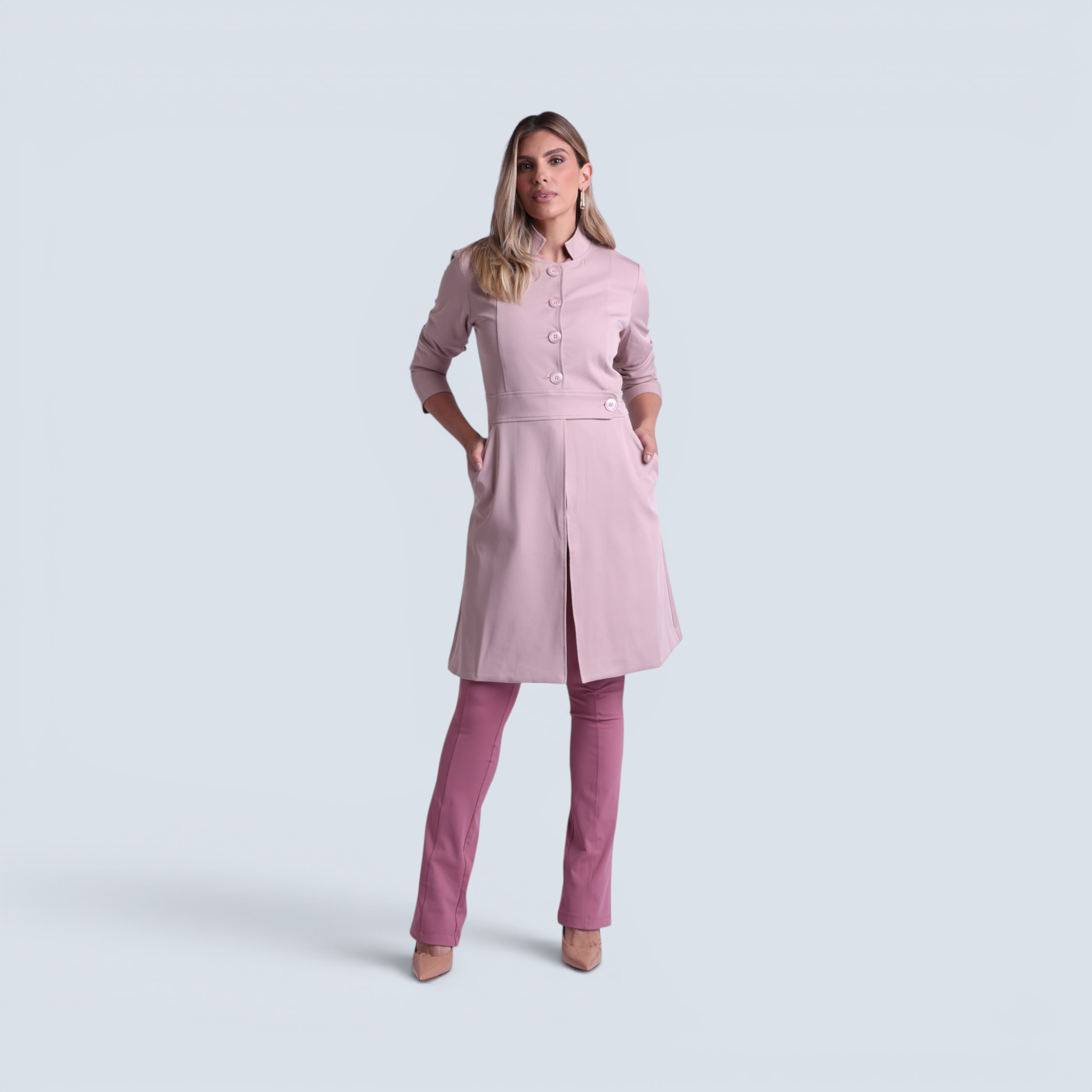 Jaleco Paola I Rosa
