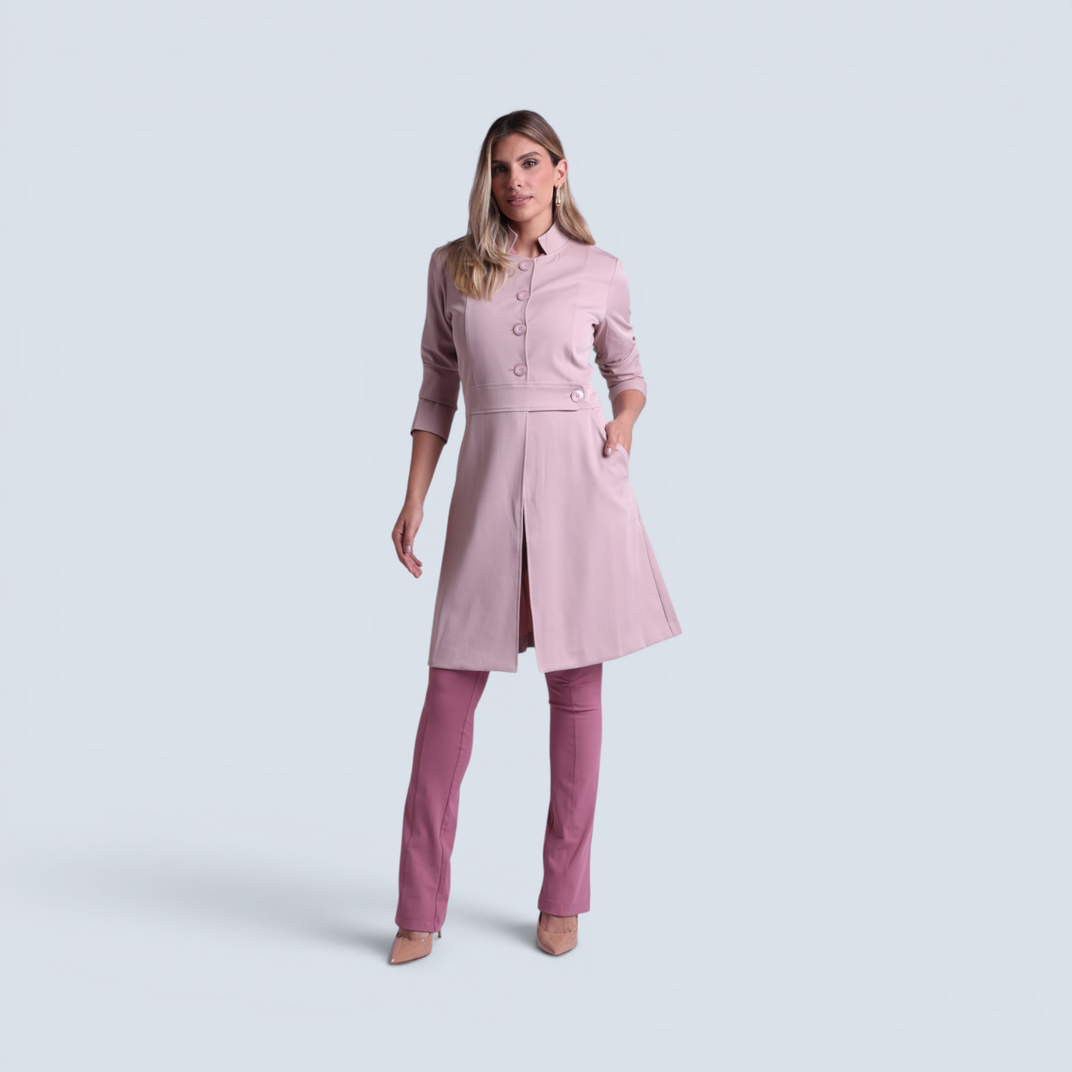 Jaleco Paola I Rosa