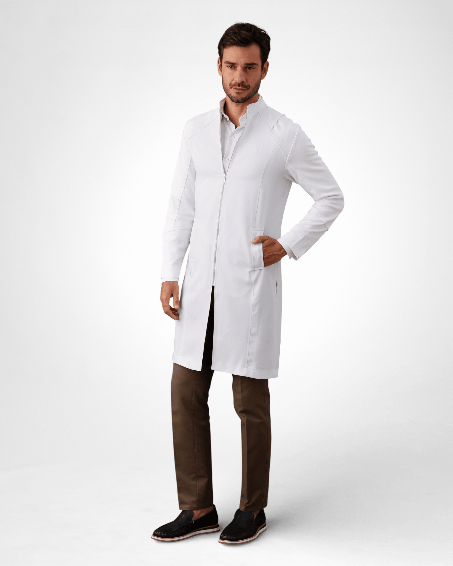 Jaleco Bruno I Branco - HOLI