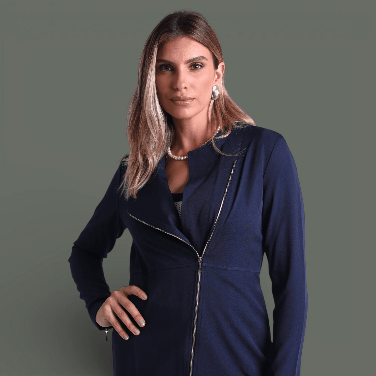 Jaleco Jackie I Marinho - HOLI