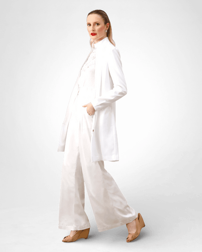 Jaleco Lisa I Branco - HOLI