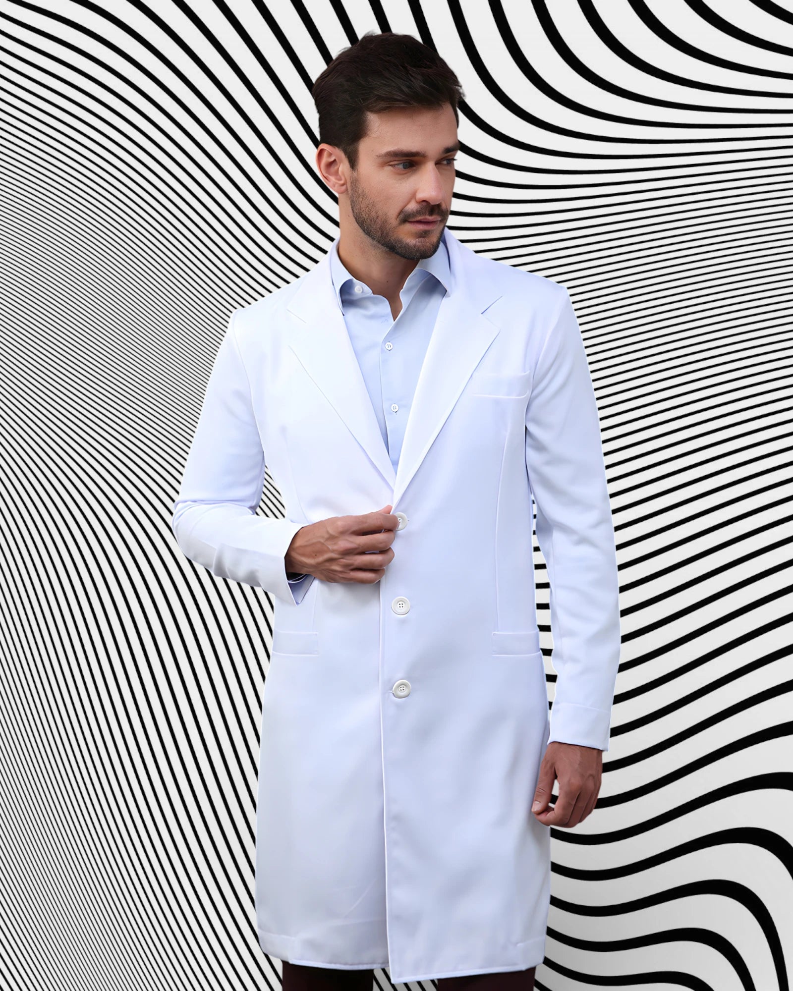 Jaleco Romeu I Branco - HOLI