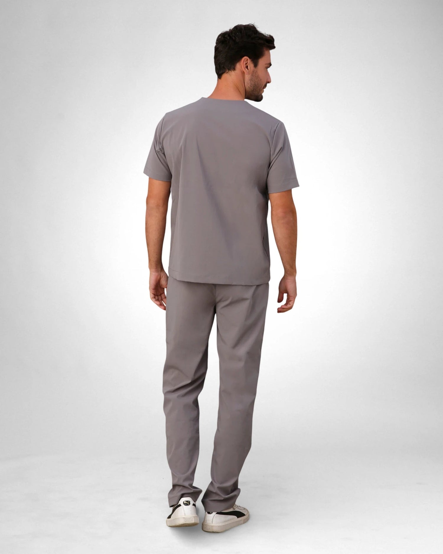 Scrub Slim I Cinza - HOLI